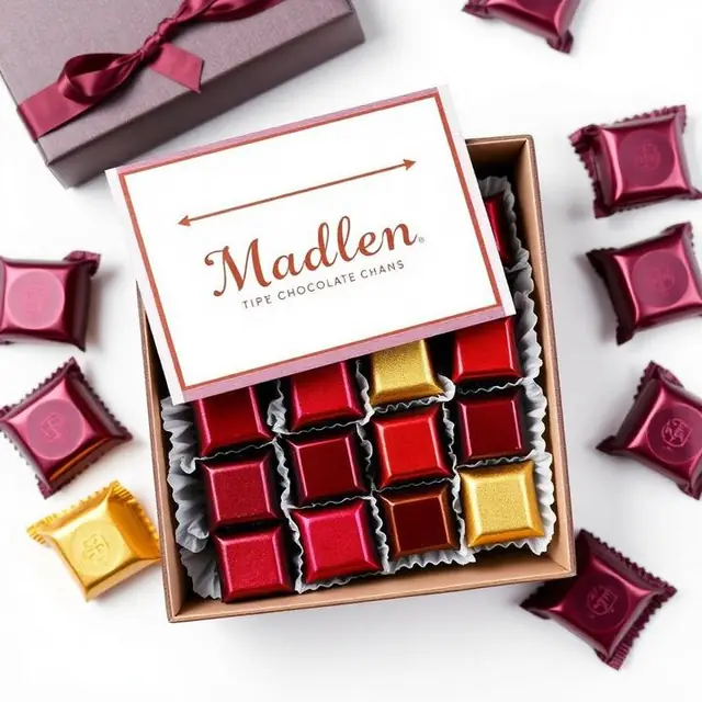 Madlen Çikolata Etiketi